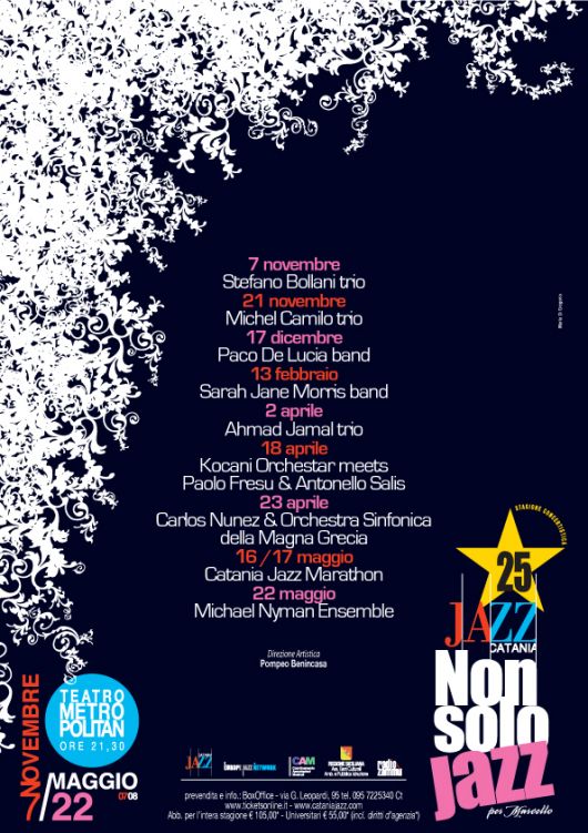 Locandina Catania Jazz